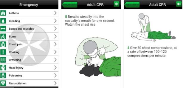 st johns first aid app